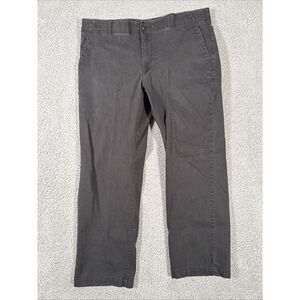 Lee X-Treme Comfort Pants Men's 36x30 Black Straight Fit Tapered Leg‎ Cotton